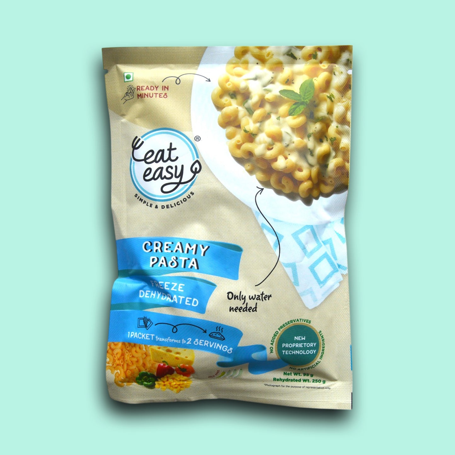 EAT EASY CREAMY PASTA