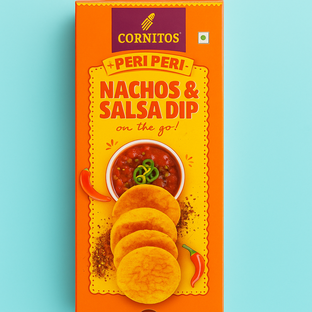 CORNITOS PERI PERI NACHOS & SALSA DIP