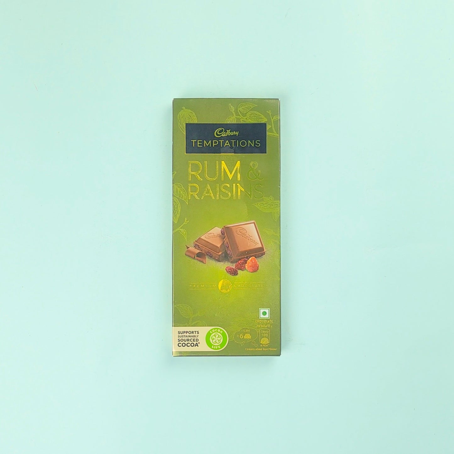 CADBURY TEMPTATION RUM AND RAISIN
