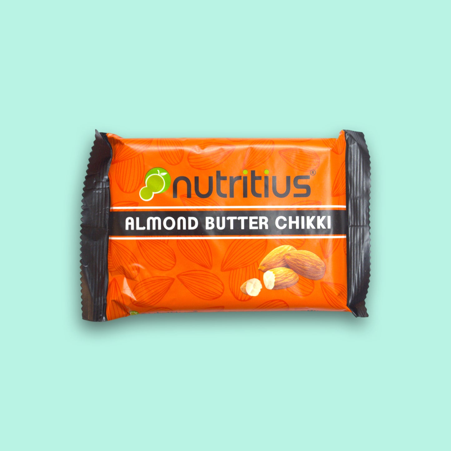 NUTRITIUS ALMOND BUTTER CHIKKI