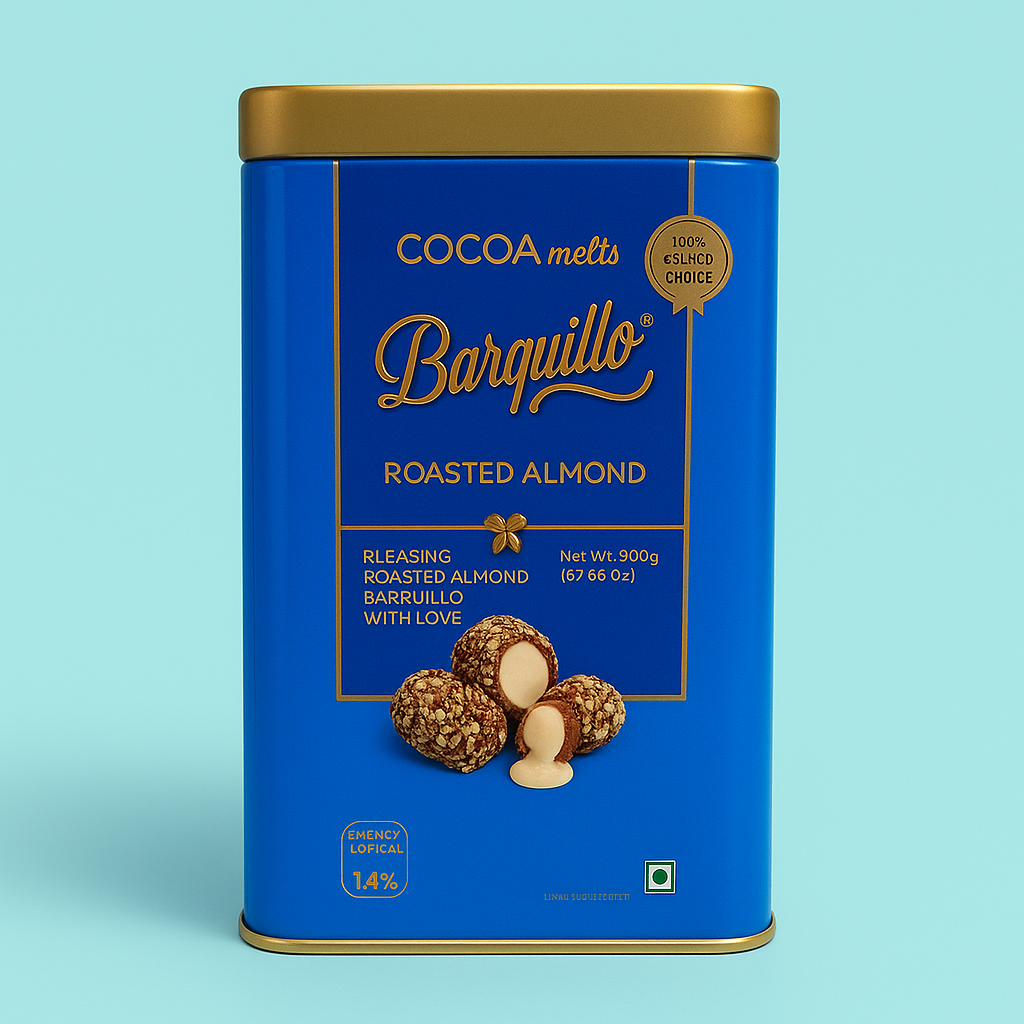 BARQUILLO ROASTED ALMOND TIN