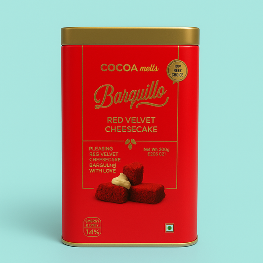 BARQUILLO RED VELVET CHEESE CAKE TIN PACK