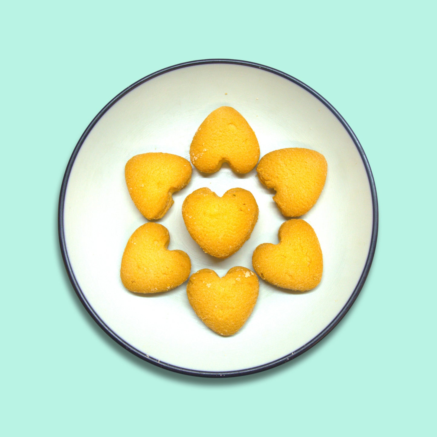 HEART SWEET N SALT BISCUIT