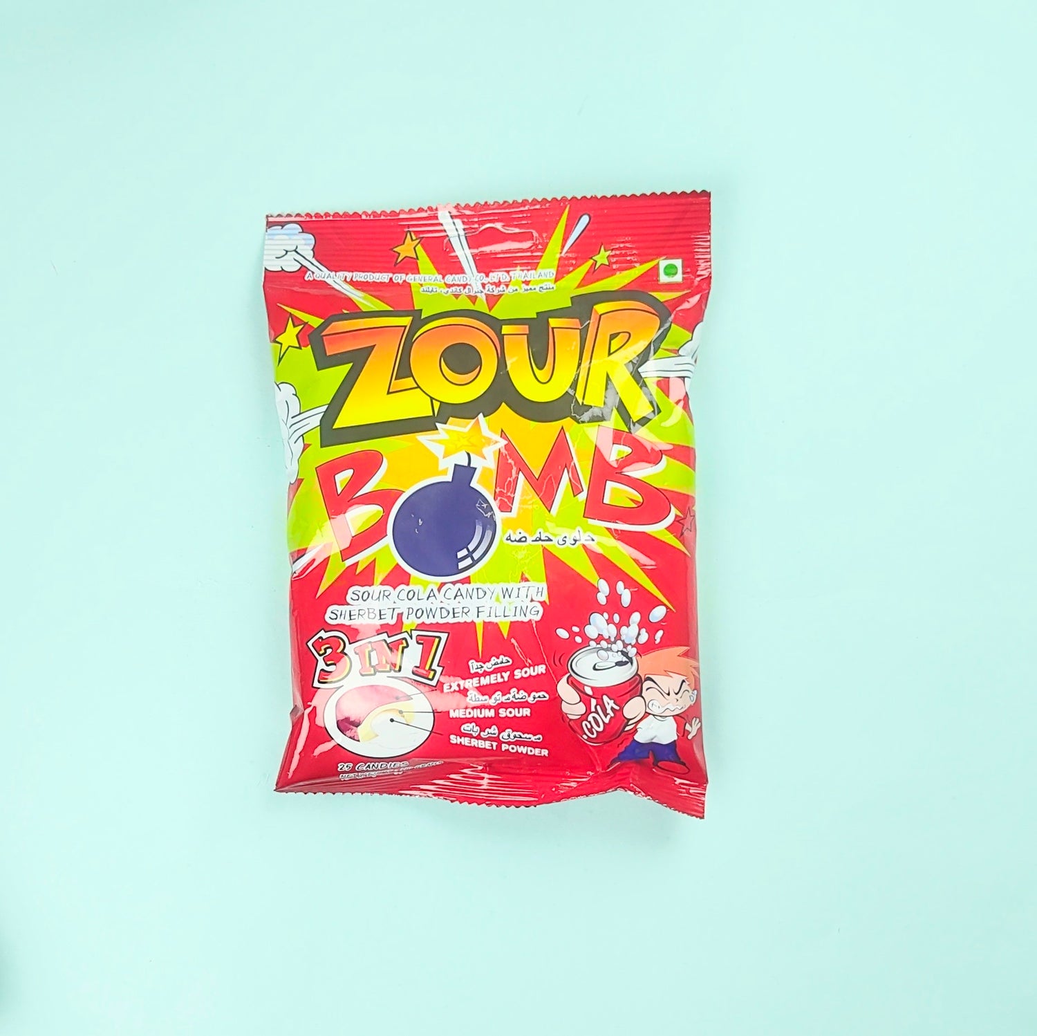 ZOUR BOMB COLA CANDY