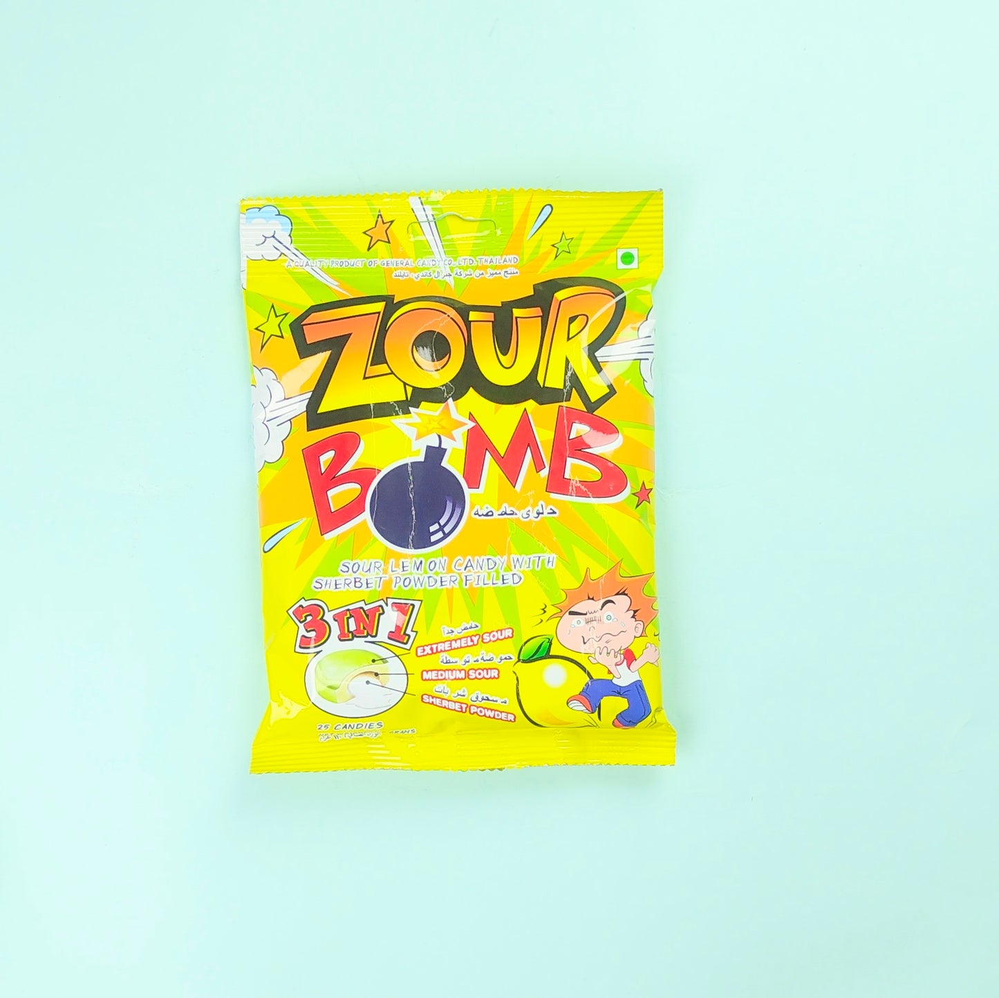 ZOUR BOMB LEMON CANDY