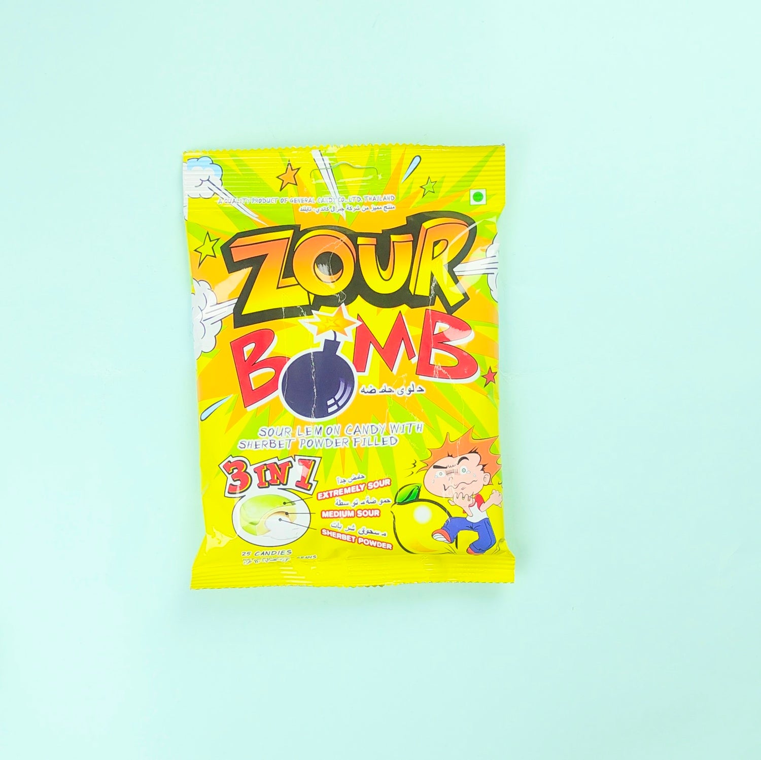 ZOUR BOMB LEMON CANDY