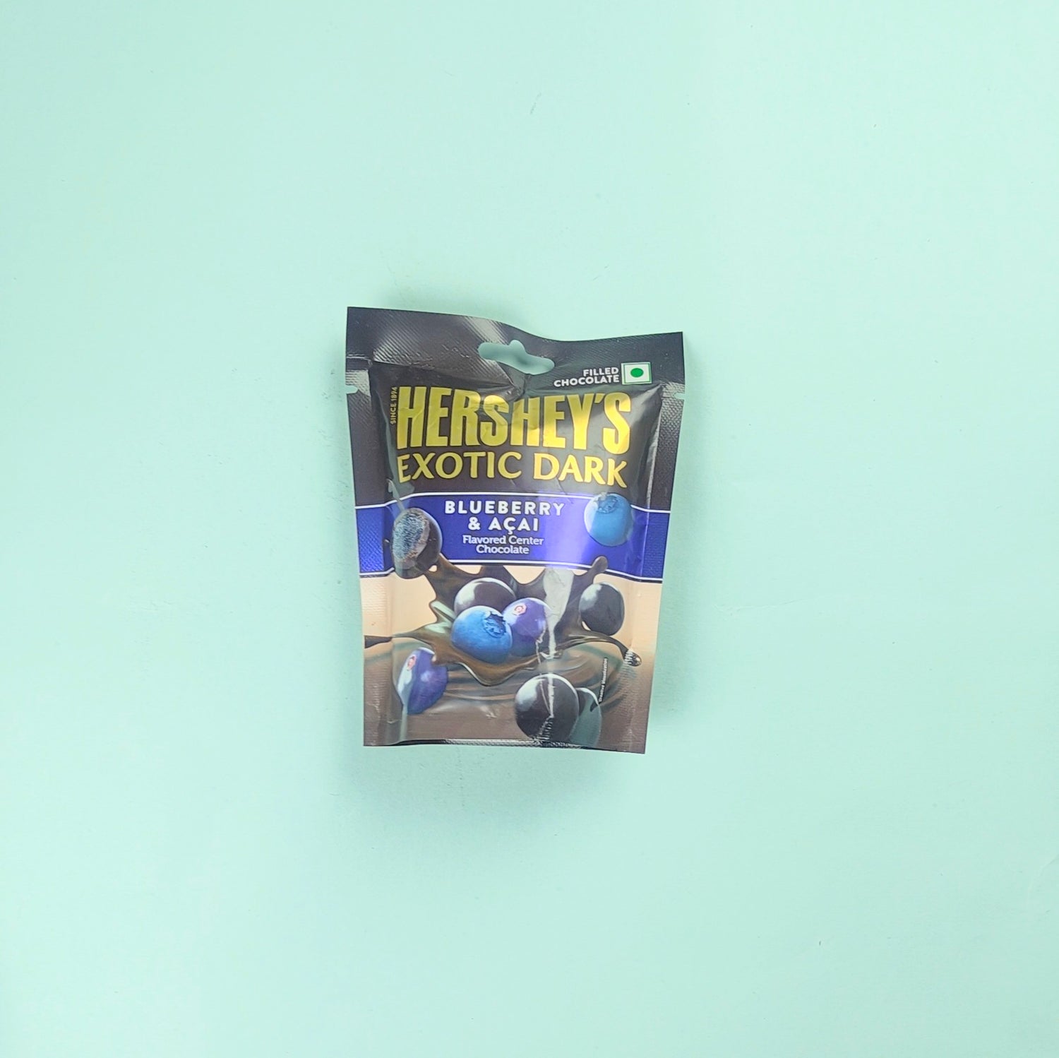 HERSHEY'S EXOTIC DARK BLUEBERRY AND ACAI