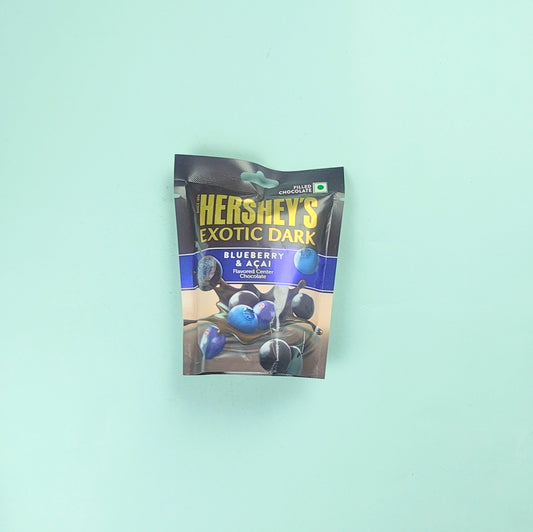 HERSHEY'S EXOTIC DARK BLUEBERRY AND ACAI