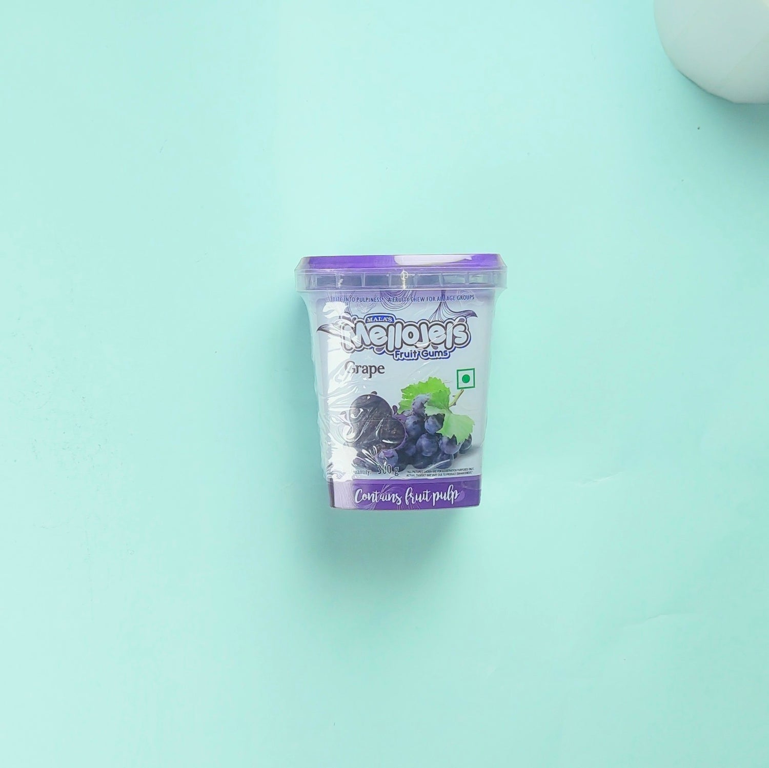 MELLOJELS FRUIT GUMS GRAPE