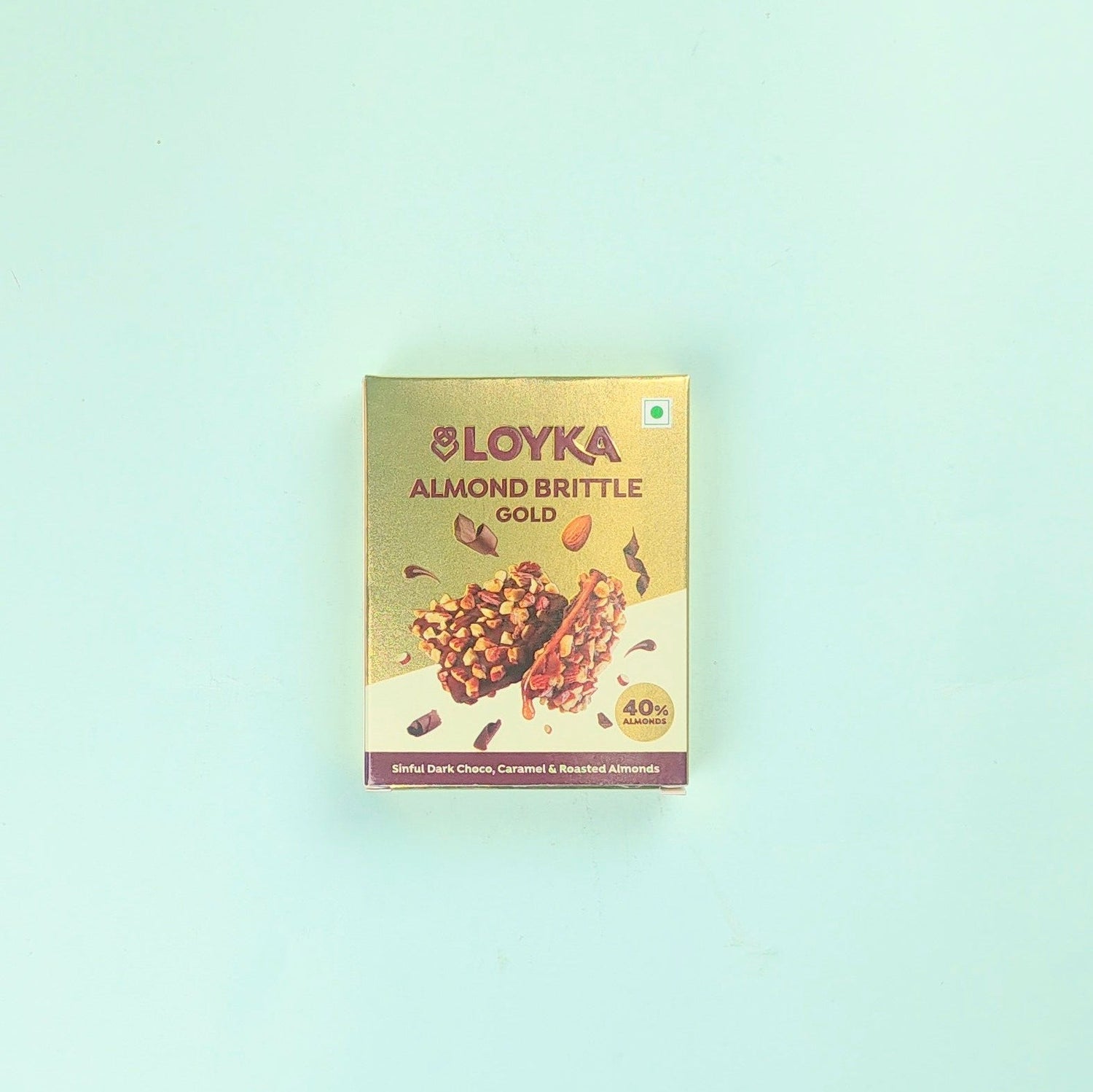 LOYKA ALMOND BRITTLE GOLD 1 pc