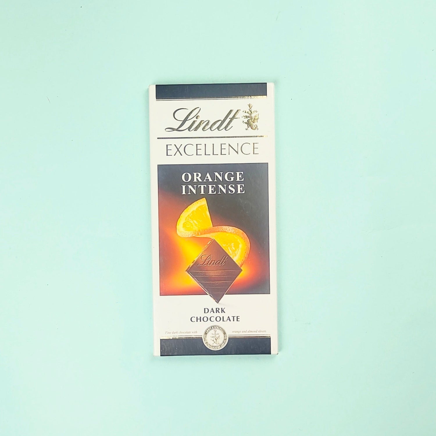 LINDT ORANGE INTENSE DARK CHOCOLATE BAR