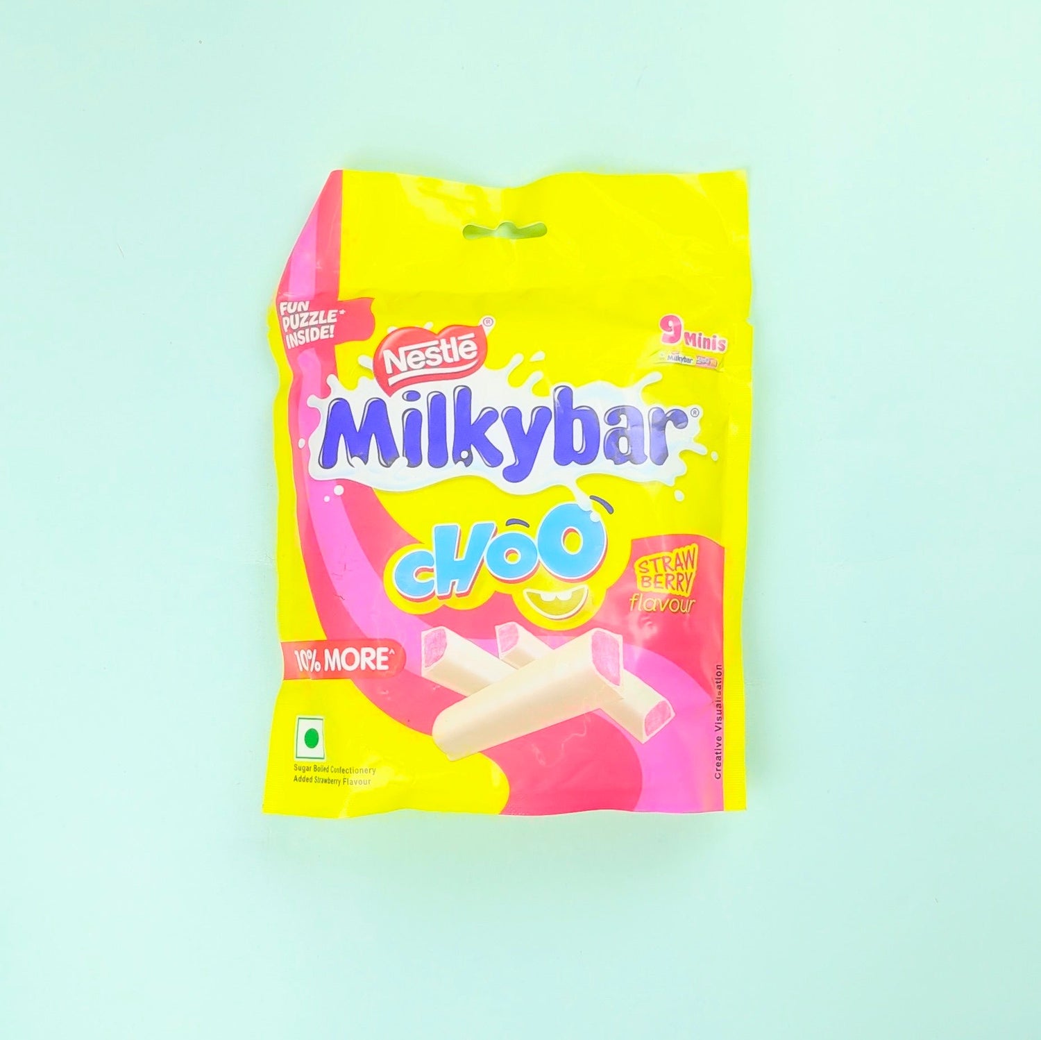 NESTLE MILKY BAR CHOO POUCH  STRAWBERRY
