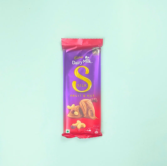 CADBURY DAIRY MILK SILK FRUIT AND NUT