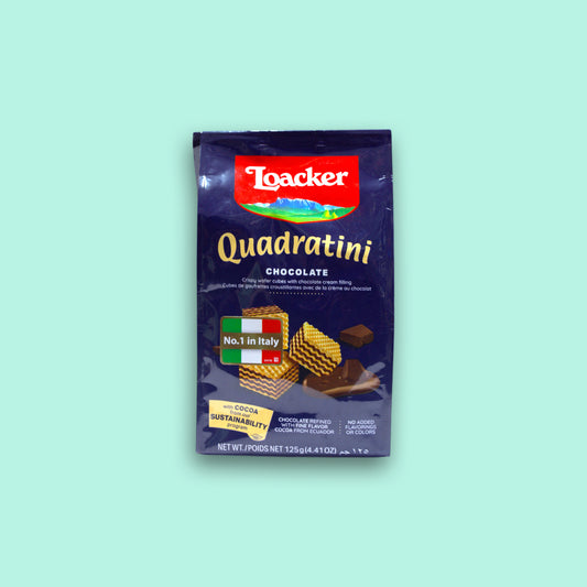 LOACKER QUADRATINI CHOCOLATE SMALL