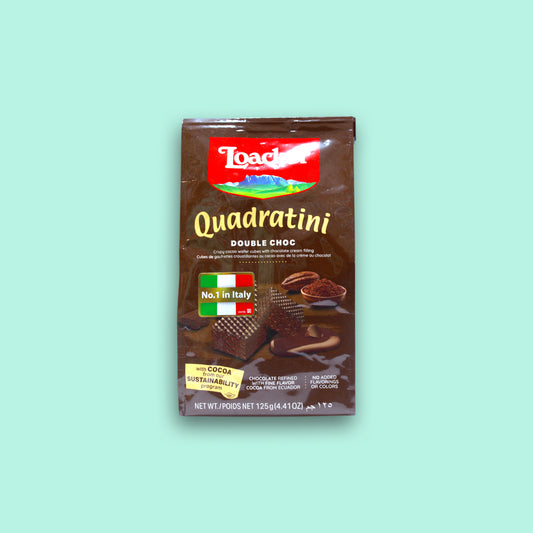 LOACKER QUADRATININ DOUBLE CHOCO SMALL