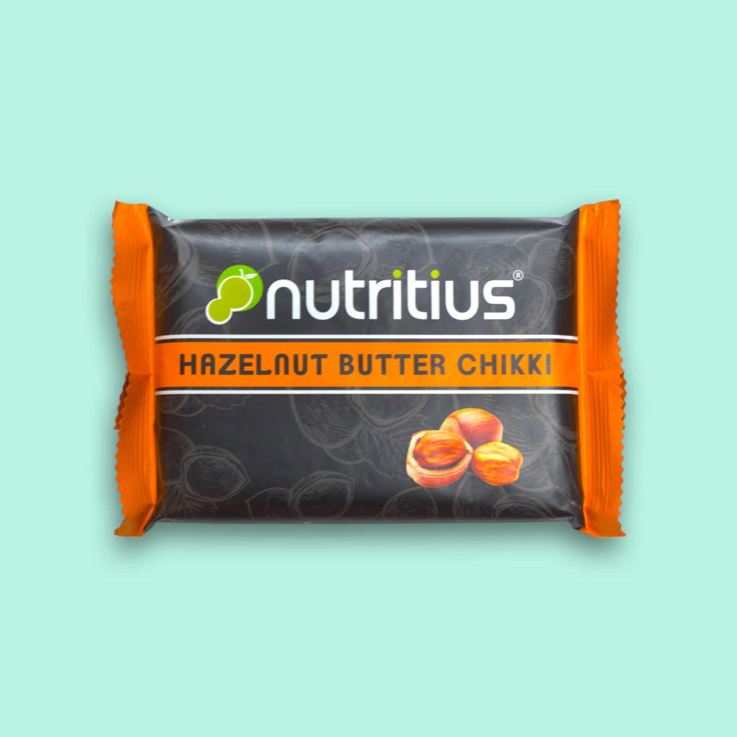 NUTRITIUS HAZELNUT BUTTER CHIKKI