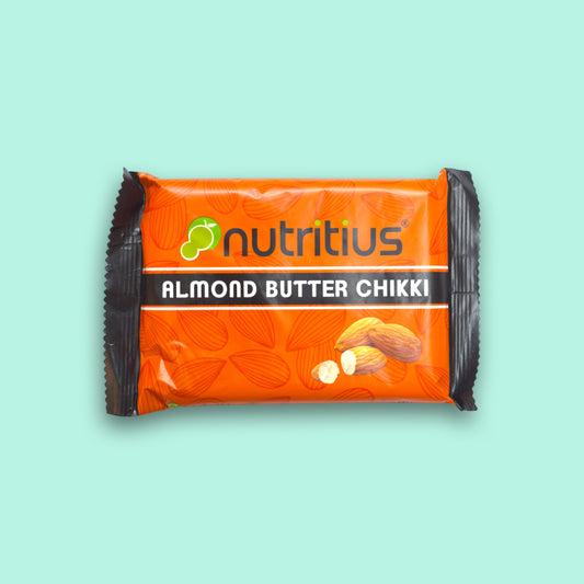 NUTRITIUS ALMOND BUTTER CHIKKI