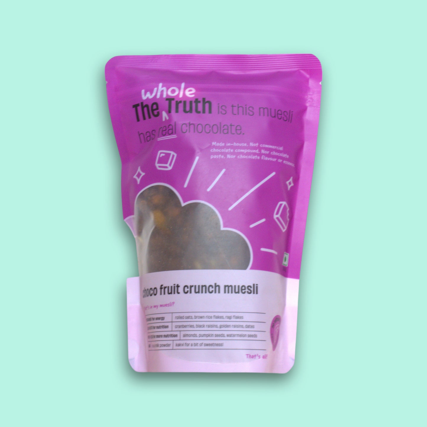 WHOLE FRUIT CHOCO MUESLI