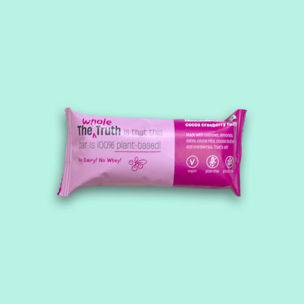 WHOLE TRUTH COCOA CRANBERRY FUDGE