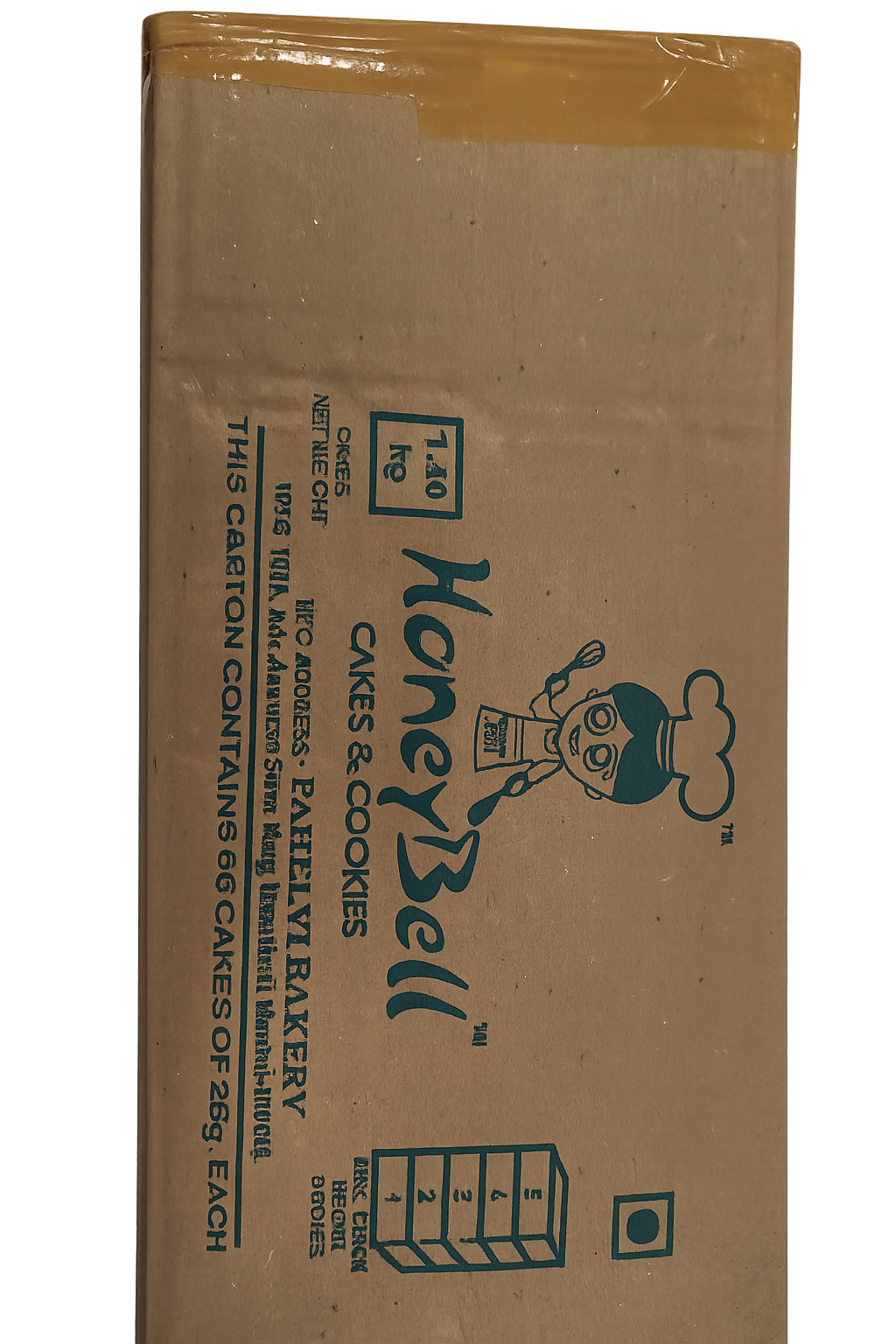 Honey Bell box 56pcs in 1 box
